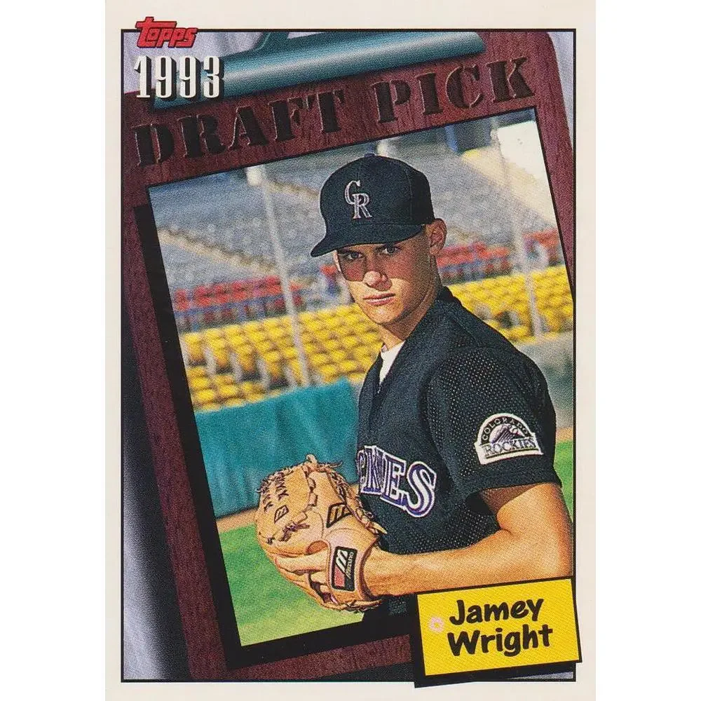 1994 Topps Jamey Wright DPK, RC # 744 Colorado Rockies